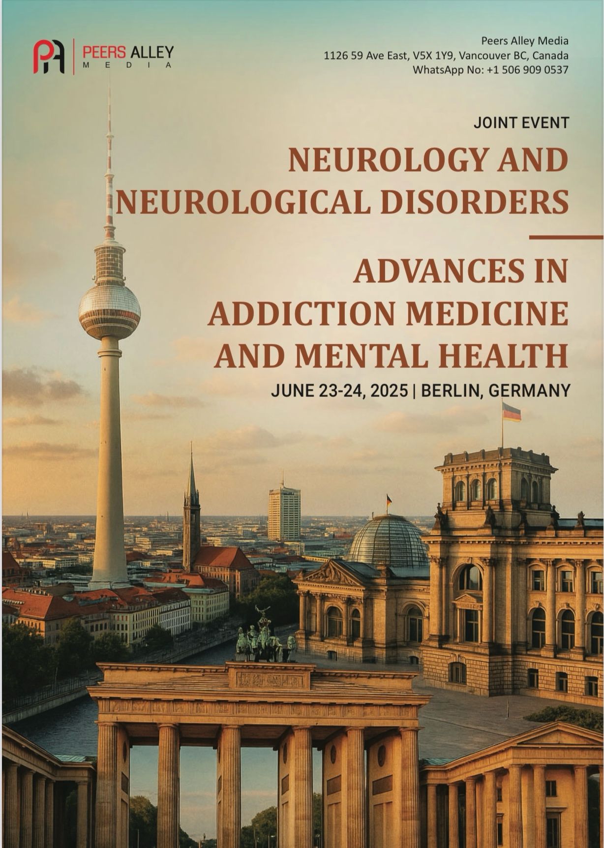 Chair på international konference om Mental Health i Berlin